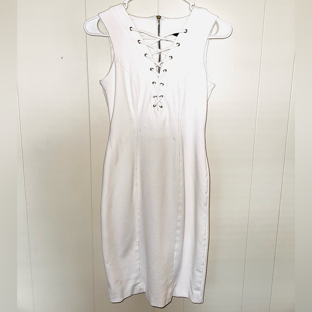 Low Cut Laced Dress